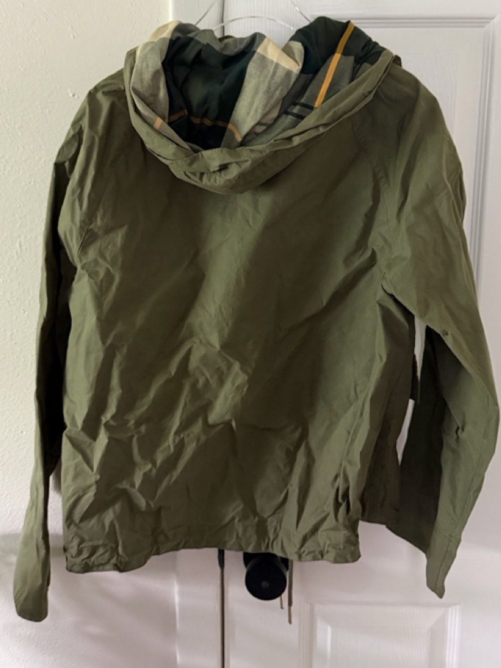 Barbour Showerproof Green Cotton Nith Jacket, US 4 - Picture 6 of 8